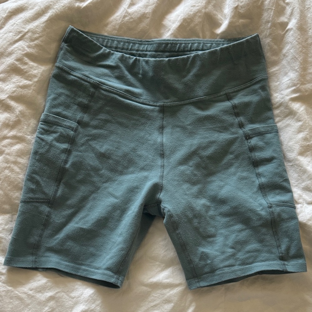 Pact Women's dusty blue Bike Shorts (see description)
